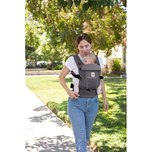 ERGOBABY ADAPT SOFT FLEX MESH GRAPHITE GREY - ERGONOMICKÁ NOSÍTKA - NOŠENÍ & SPORT
