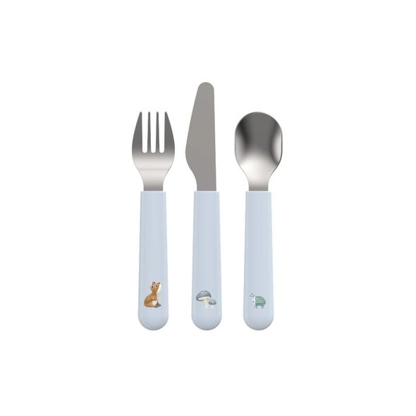 LITTLE DUTCH DĚTSKÝ PŘÍBOR FOREST FRIENDS - LŽIČKY A PŘÍBORY - KRMENÍ