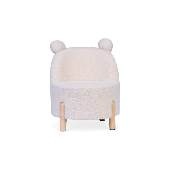CHILDHOME KŘESLO DĚTSKÉ TEDDY OFF WHITE - KŘESÍLKA - SPINKÁNÍ