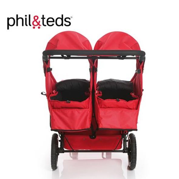 PHIL&TEDS KOČÁREK PRO DVOJČATA CLASSIC TWIN - KOČÁRKY PRO DVOJČATA - KOČÁRKY A PŘÍSLUŠENSTVÍ