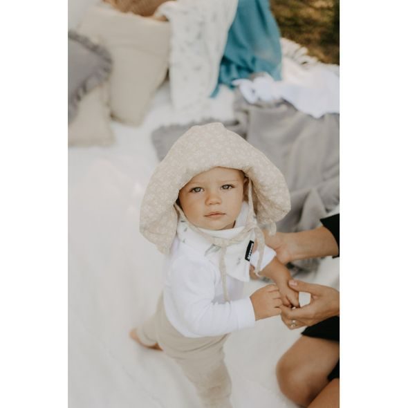 T-TOMI BIO MUŠELÍNOVÝ KLOBOUČEK - ČEPIČKY A KLOBOUČKY - PRO DĚTI