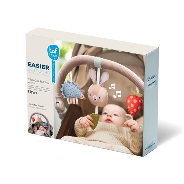 TAF TOYS HUDEBNÍ HRAZDA BUNNY - HRAZDIČKY - PRO DĚTI