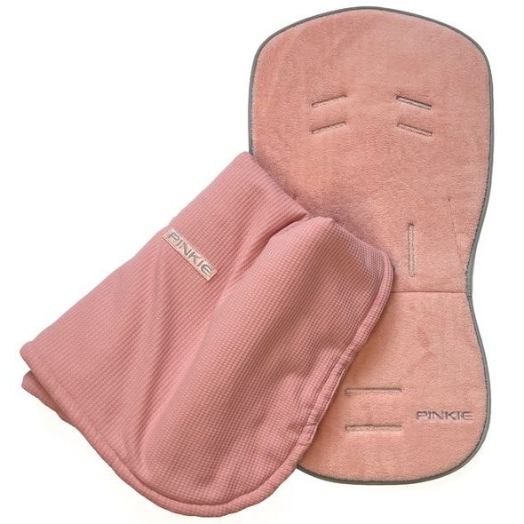 PINKIE LETNÍ PODLOŽKA BAMBOO PINK - PODLOŽKY DO KOČÁRKU - KOČÁRKY A PŘÍSLUŠENSTVÍ