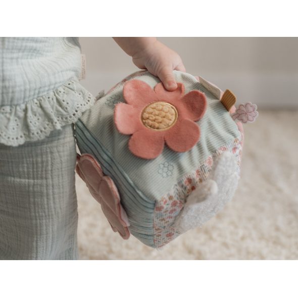 LITTLE DUTCH KOSTKA TEXTILNÍ S AKTIVITAMI KRÁLÍČEK MIFFY LUCKY BLOSSOM - MIFFY - PRO DĚTI