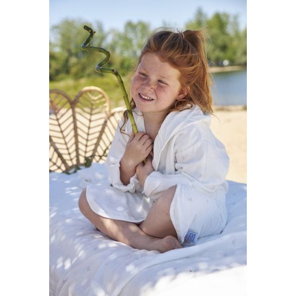 MEYCO BAMBUSOVÝ ŽUPAN IBIZA 110/116 - LILAC - OSUŠKY A DĚTSKÉ ŽUPANY - KOUPÁNÍ A ZDRAVÍ