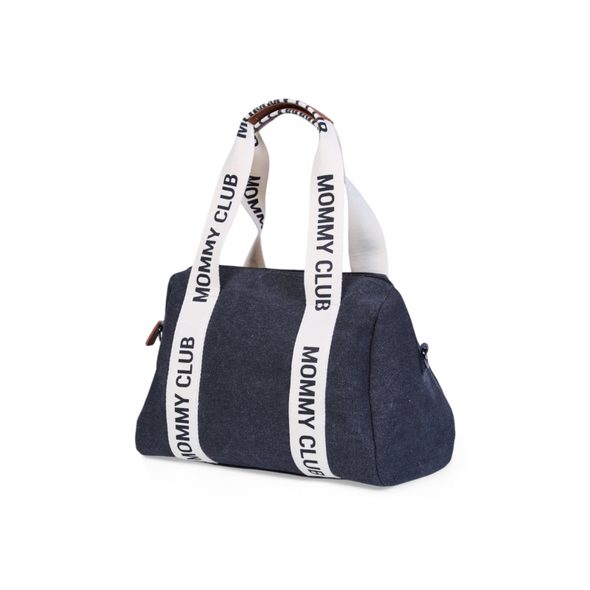CHILDHOME PŘEBALOVACÍ TAŠKA MOMMY CLUB SIGNATURE CANVAS BLACK - PŘEBALOVACÍ TAŠKY - KOČÁRKY A PŘÍSLUŠENSTVÍ