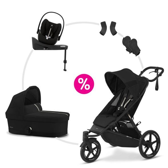 CYBEX SET 6V1 AVI SPIN 2025 + COT S + CLOUD G PLUS + BASE G + ADAPTÉRY - TROJKOMBINACE - KOČÁRKY A PŘÍSLUŠENSTVÍ