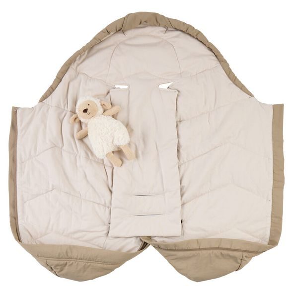 VOKSI MOVE LIGHT DARK SAND SOLID - FUSAKY DO KOČÁRKU - KOČÁRKY A PŘÍSLUŠENSTVÍ