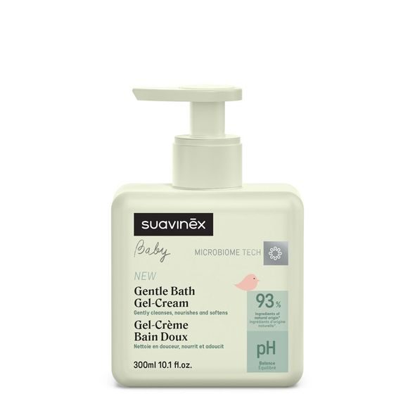 SUAVINEX JEMNÝ KOUPELOVÝ KRÉMOVÝ GEL 300 ML - ŠAMPONY A KOSMETIKA - KOUPÁNÍ A ZDRAVÍ