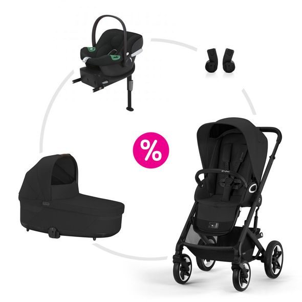CYBEX SET TALOS S LUX + KORBA + AUTOSEDAČKA + ZÁKLADNA + ADAPTÉRY 2025 - TROJKOMBINACE - KOČÁRKY A PŘÍSLUŠENSTVÍ