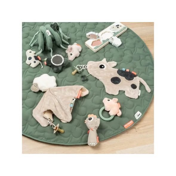 DONE BY DEER AKTIVNÍ SPIRÁLA TINY FARM - SPIRÁLY NA POSTÝLKU / AUTOSEDAČKU - PRO DĚTI