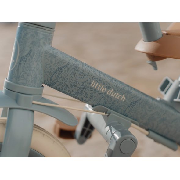 LITTLE DUTCH TŘÍKOLKA 4V1 BLUE - TŘÍKOLKY ŠLAPACÍ - NOŠENÍ & SPORT