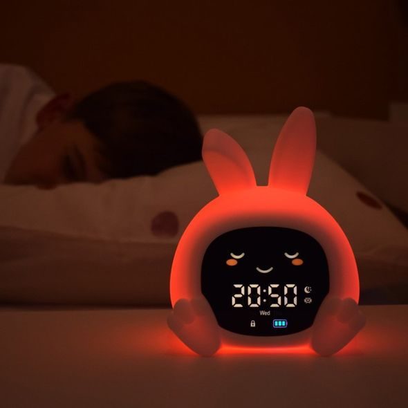 ZAZU KRÁLÍČEK SARAH - TRÉNINKOVÝ BUDÍK S NOČNÍM SVĚTLEM A MELODIEMI - NOČNÍ SVĚTLA - SPINKÁNÍ