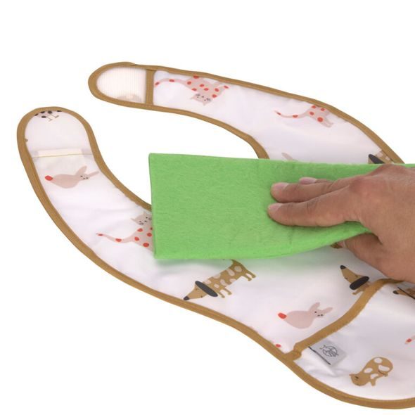 LÄSSIG LIGHTWEIGHT BIB LITTLE MATEYS SPICY ORANGE - BRYNDÁKY - KRMENÍ