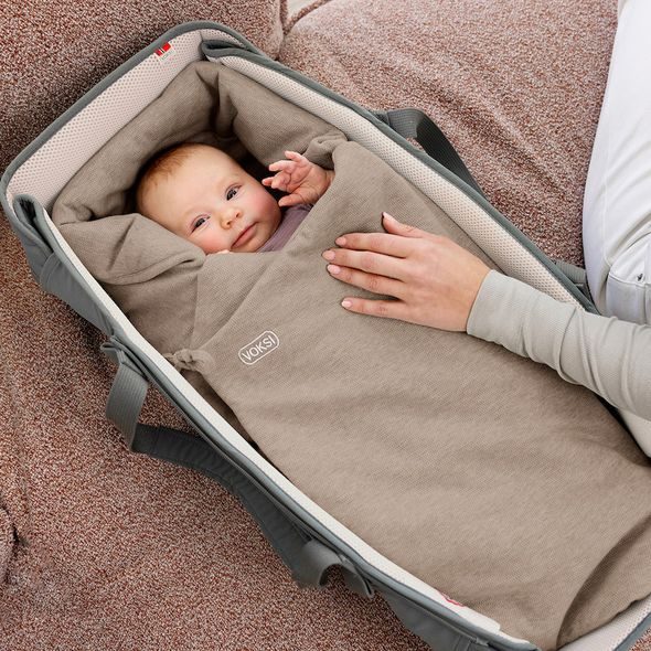 VOKSI WOOL WRAP WALNUT - FUSAKY DO KOČÁRKU - KOČÁRKY A PŘÍSLUŠENSTVÍ