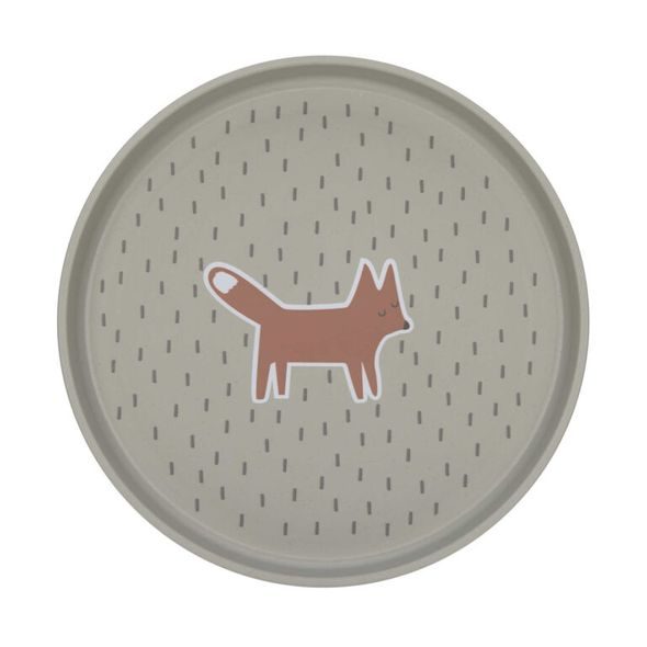LÄSSIG PLATE PP/CELLULOSE LITTLE FOREST FOX - MISKY, TALÍŘKY A PODLOŽKY - KRMENÍ