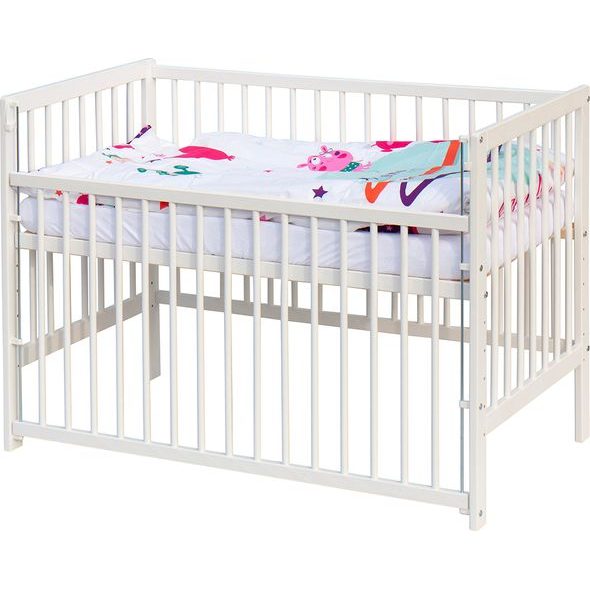 SCARLETT DĚTSKÁ POSTÝLKA S KOMPLETNÍ VÝBAVOU SCARLETT 120 X 60 CM - MOLY - DŘEVĚNÉ POSTÝLKY - SPINKÁNÍ