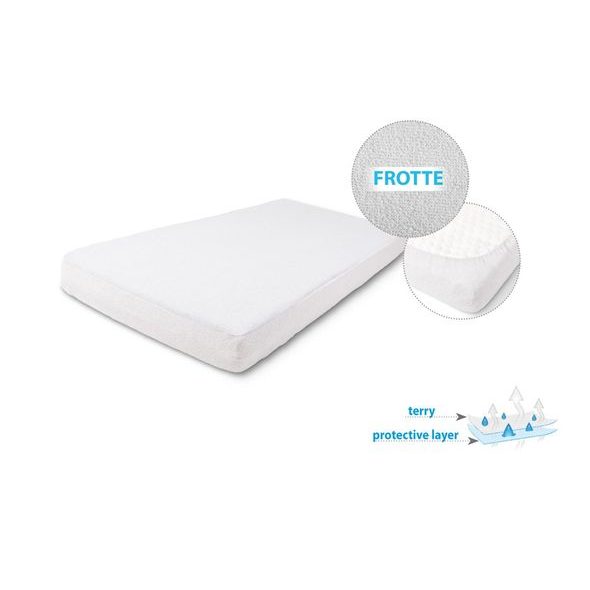 BABYMATEX CHRÁNIČ MATRACE S PU ZÁTĚREM FROTTE 70X140 CM - MATRACOVÉ CHRÁNIČE - SPINKÁNÍ