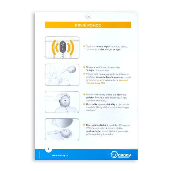 JABLOTRON NANNY MONITOR DECHU BM-02 - MONITORY DECHU - SPINKÁNÍ