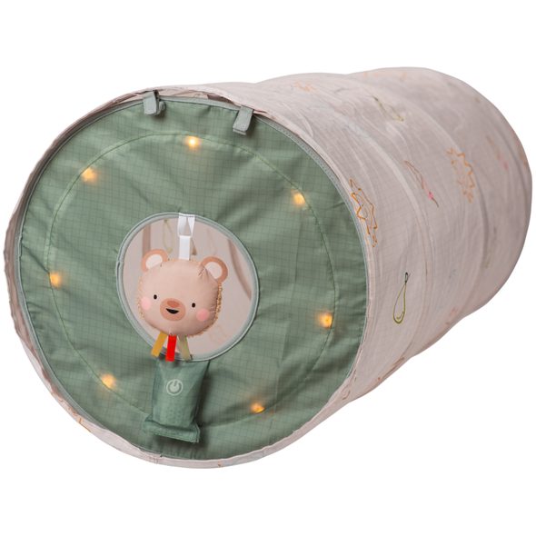 TAF TOYS PROLÉZACÍ TUNEL GLOW & CRAWL - SENZORICKÉ HRAČKY - PRO DĚTI