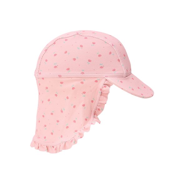 LITTLE DUTCH PLAVECKÁ ČEPICE SUNNY FLOWERS BLUSH VEL. 2 - ČEPIČKY A KLOBOUČKY - PRO DĚTI
