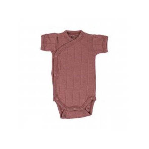 LODGER ROMPER SHORT SLEEVES TRIBE ROSEWOOD 80 - BODY - PRO DĚTI