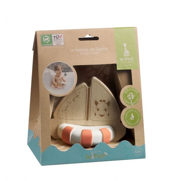 VULLI LODIČKA DO VODY S KOUSÁTKEM SOPHIE - HRAČKY DO VANY - PRO DĚTI