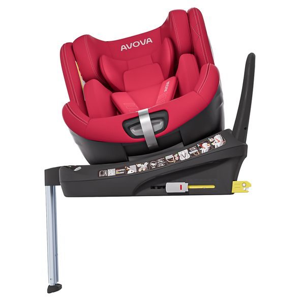 AVOVA SWAN-FIX I-SIZE 2024 MAPLE RED - AUTOSEDAČKY 0-25KG - AUTOSEDAČKY A PŘÍSLUŠENSTVÍ