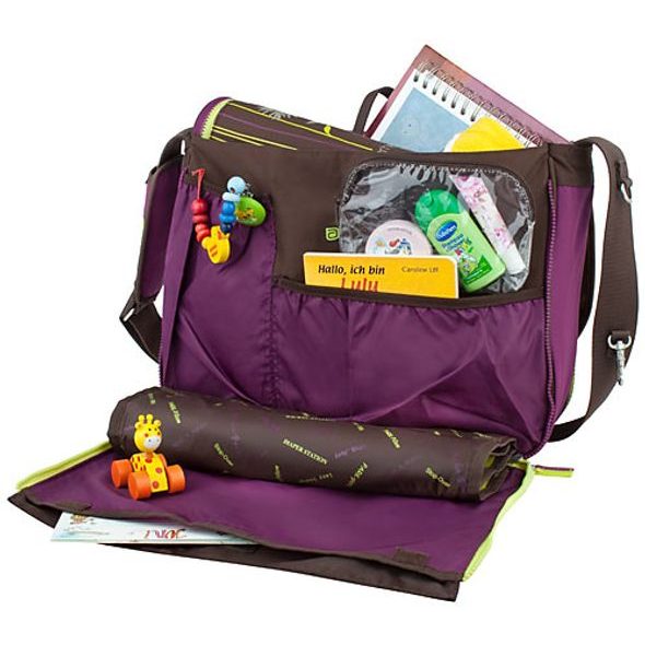 ALLERHAND TRENDY PRINT COLLECTION MESSENGER BAG - PŘEBALOVACÍ TAŠKY - KOČÁRKY A PŘÍSLUŠENSTVÍ