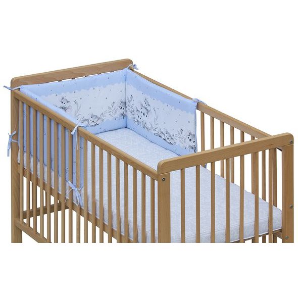 SCARLETT MANTINEL DO POSTÝLKY 4DÍLNÝ KOALA MODRÁ 180X30CM - MANTINELY - SPINKÁNÍ