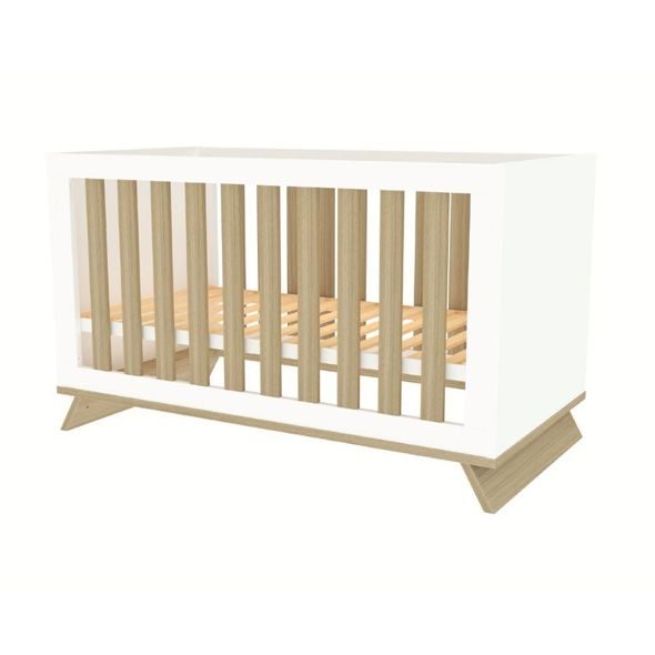 VARIABILNÍ POSTÝLKA FAKTUM SIENNA WHITE 70X140 CM - DŘEVĚNÉ POSTÝLKY - SPINKÁNÍ