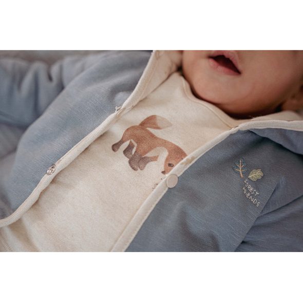 LITTLE DUTCH KABÁTEK OBOUSTRANNÝ STONE BLUE VEL. 74 - KABÁTKY, MIKINKY - PRO DĚTI