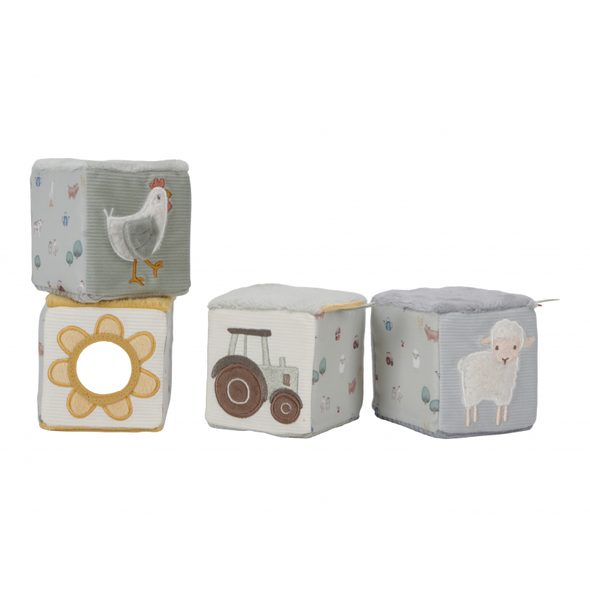 LITTLE DUTCH SADA PLYŠOVÝCH KOSTEK FARMA - PLYŠOVÉ A MAŇÁSCI - PRO DĚTI