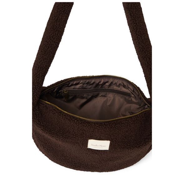 STUDIO NOOS TEDDY MINI CROSS BODY BAG CHOCOLATE - DOPLŇKY - PRO MAMINKY