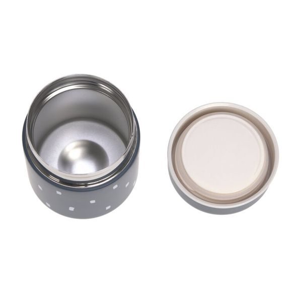 LÄSSIG FOOD JAR MEDIUM HAPPY PRINTS MIDNIGHT BLUE - TERMOOBALY A TERMOSKY - KRMENÍ