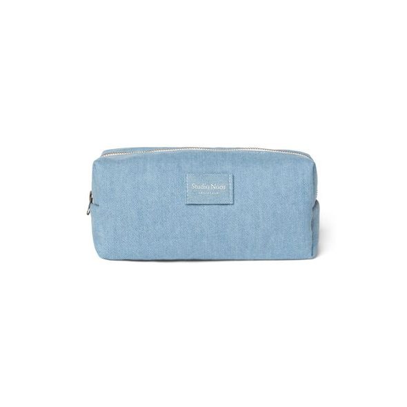 STUDIO NOOS DENIM POUCH KABELKA BLUE HEARTS - KOSMETICKÉ TAŠKY - PŘEBALOVÁNÍ