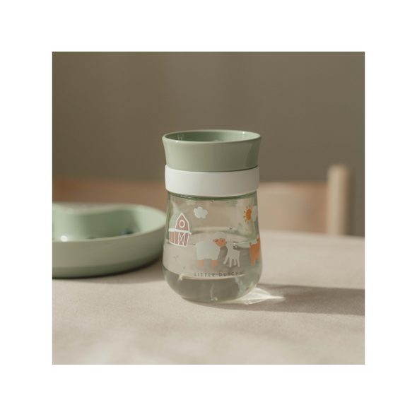 LITTLE DUTCH HRNEK TRÉNOVACÍ 360° 300 ML 9M+ FARMA - DĚTSKÉ HRNEČKY - KRMENÍ