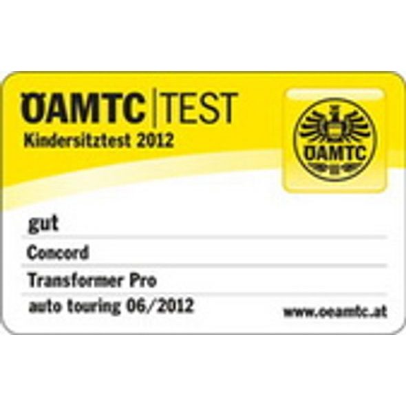 CONCORD TRANSFORMER PRO 2013 - AUTOSEDAČKY 9-36KG - AUTOSEDAČKY A PŘÍSLUŠENSTVÍ