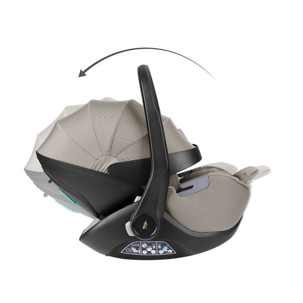 KIKKABOO SET I-CLASS 360 I-SIZE AUTOSEDAČKA 40-87CM + AUTOSEDAČKA 40-105CM + ZÁKLADNA OTOČNÁ CHAMPAGNE - AUTOSEDAČKY 0-13KG - AUTOSEDAČKY A PŘÍSLUŠENSTVÍ