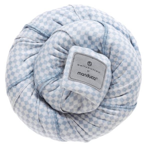 MANDUCA BELLY BUTTON SLING SOFTCHECK BLUE - KLOKANKY A ŠÁTKY - NOŠENÍ & SPORT