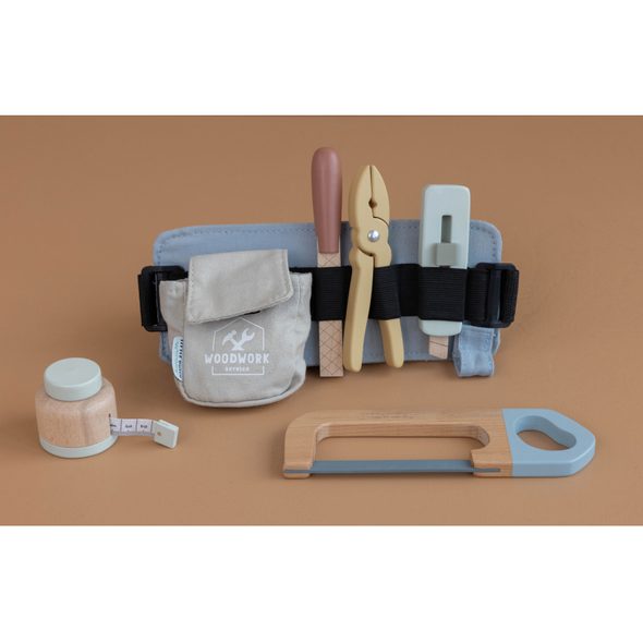 LITTLE DUTCH PÁSEK S DŘEVĚNÝM NÁŘADÍM - JAKO TATÍNEK - PRO DĚTI