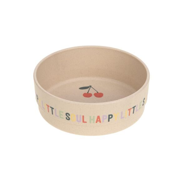 LÄSSIG BABIES BOWL PP/CELLULOSE HAPPY FRUITS CHERRY - MISKY, TALÍŘKY A PODLOŽKY - KRMENÍ