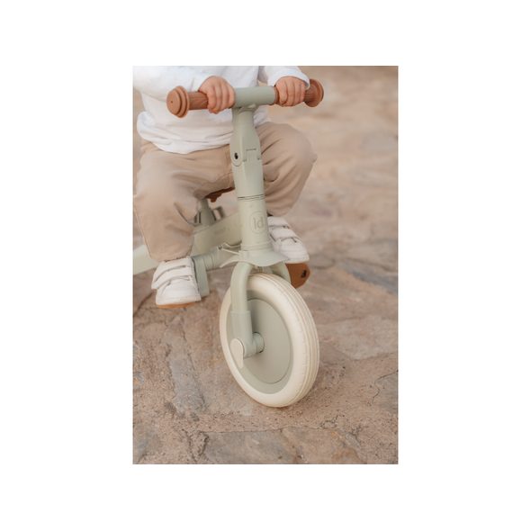 LITTLE DUTCH TŘÍKOLKA 4V1 GREEN - TŘÍKOLKY ŠLAPACÍ - NOŠENÍ & SPORT