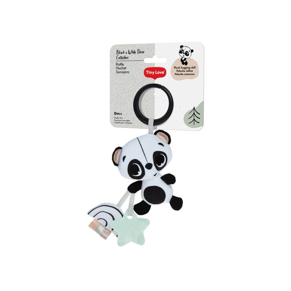 TINY LOVE ZÁVĚSNÁ PANDA BLACK & WHITE - HRAČKY K ZAVĚŠENÍ - PRO DĚTI