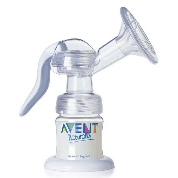 PHILIPS AVENT MANUÁLNÍ ODSÁVAČKA MLÉKA + ZÁSOBNÍK 125ML - ODSÁVAČKY MATEŘSKÉHO MLÉKA - KRMENÍ