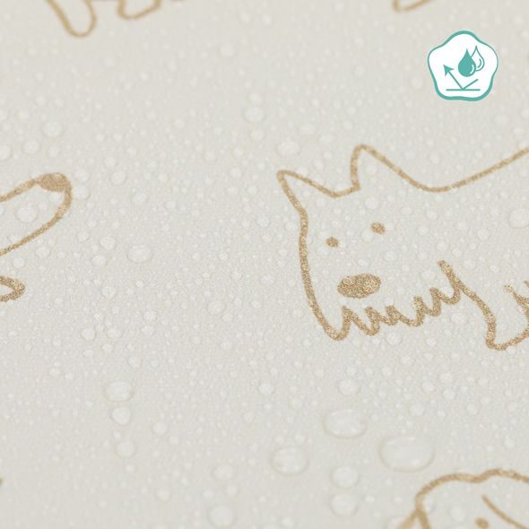 FILLIKID PŘEBALOVACÍ PODLOŽKA KLÍNOVÁ DOG NATURE - PŘEBALOVACÍ PODLOŽKY - PŘEBALOVÁNÍ