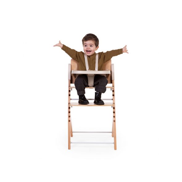 CHILDHOME ROSTOUCÍ ŽIDLIČKA EVOSIT NATURAL - JÍDELNÍ ŽIDLIČKY DŘEVĚNÉ - KRMENÍ