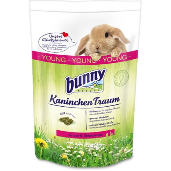 BUNNY NATURE BUNNY NATURE KRMIVO PRO KRÁLÍKY - YOUNG 1,5 KG - KRMIVO - CHOVATELSKÉ POTŘEBY MALVÍKZOO