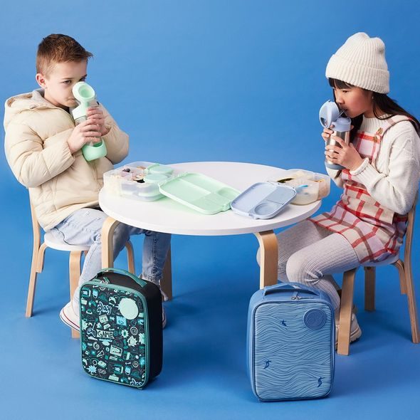 B.BOX LAHEV NA PITÍ S BRČKEM 450 ML - SPEARMINT - SPORTOVNÍ LAHVE - KRMENÍ