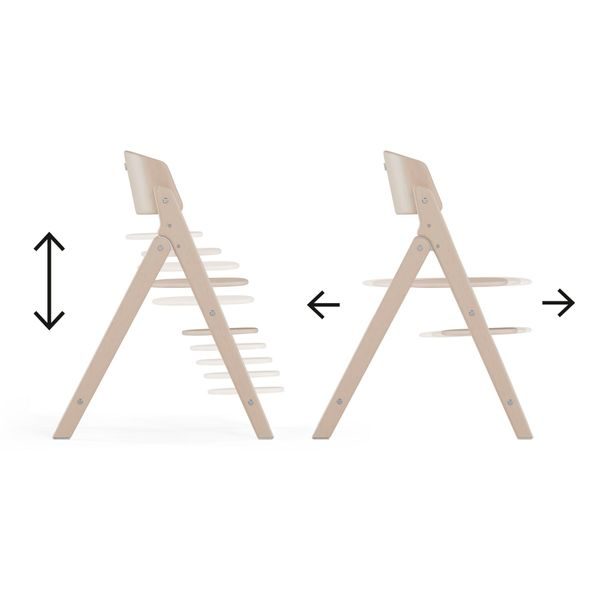 CYBEX CLICK & FOLD 4V1 - JÍDELNÍ ŽIDLIČKY DŘEVĚNÉ - KRMENÍ